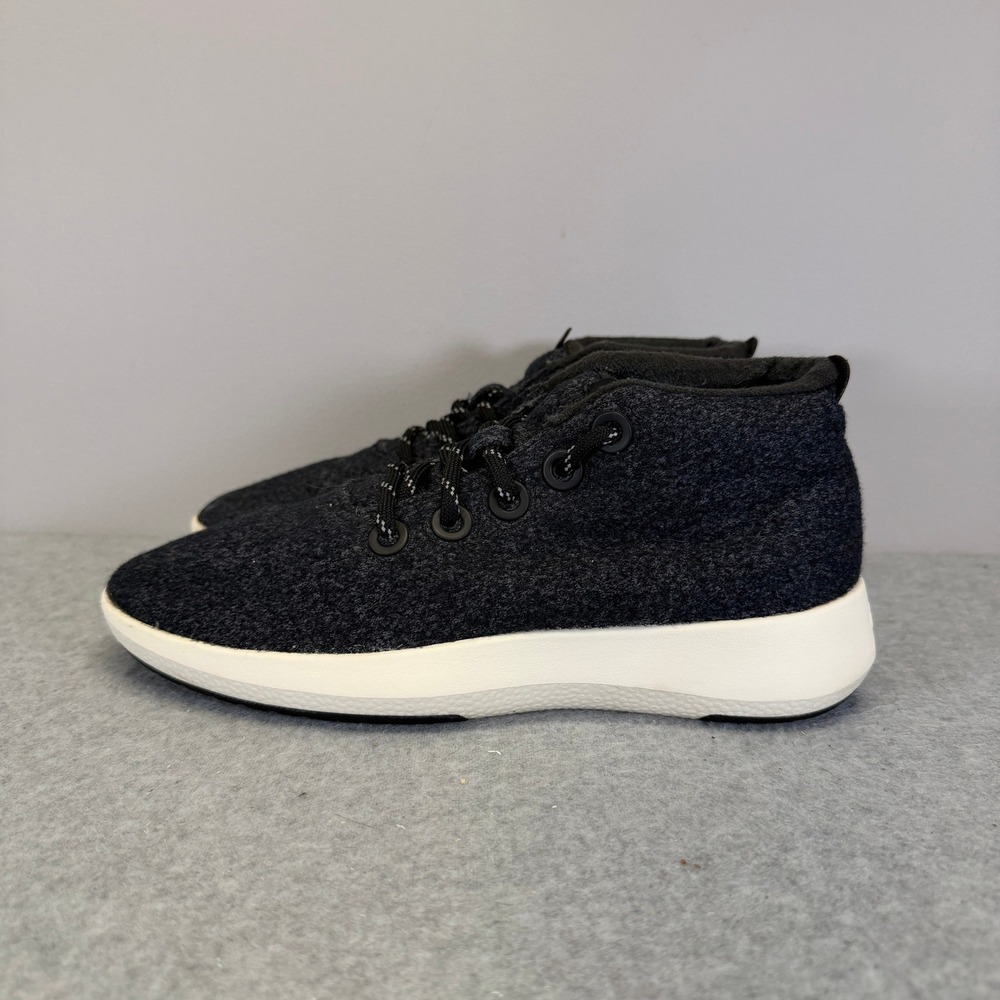 Allbirds Wool Runner Mizzle Womens Shoes Size 8 Charcoal Grey Mid Top Sneakers